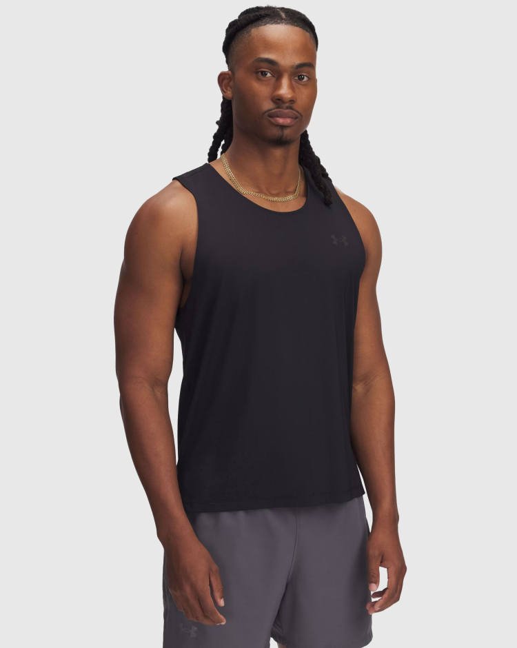 Canotta Running Launch Elite Nero Uomo