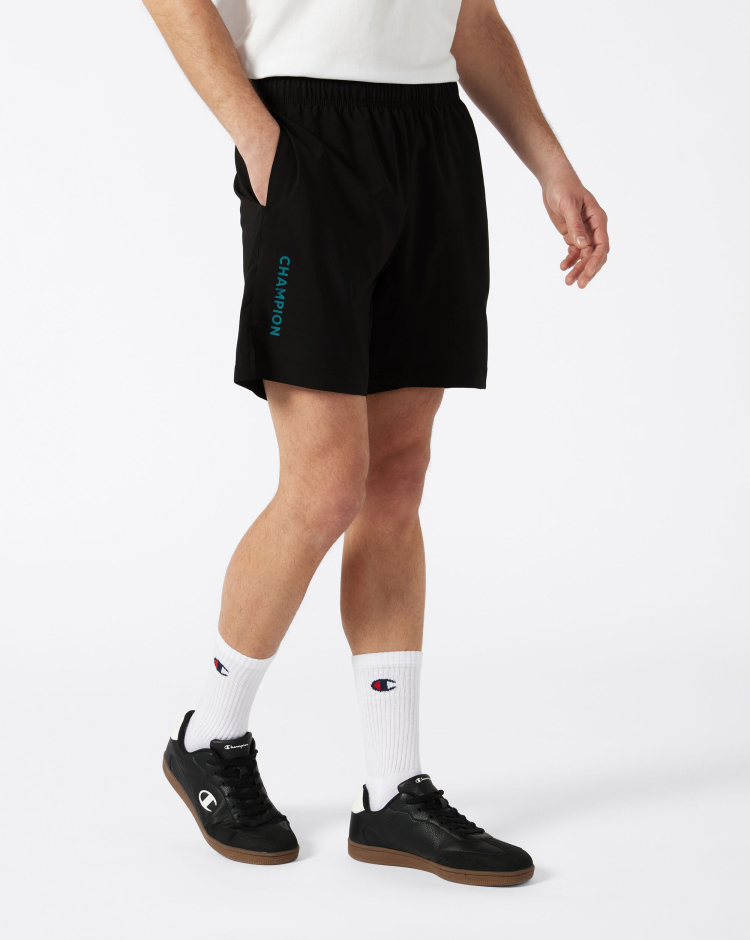 Short in Nylon Nero Uomo