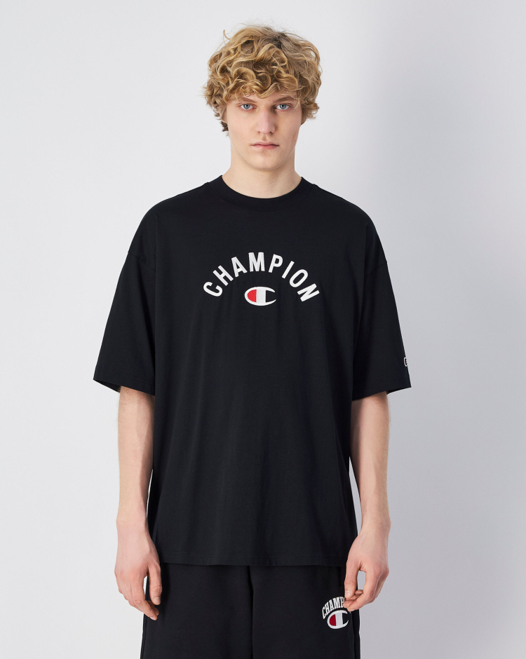 T-Shirt T-Shape Icons Nero Uomo