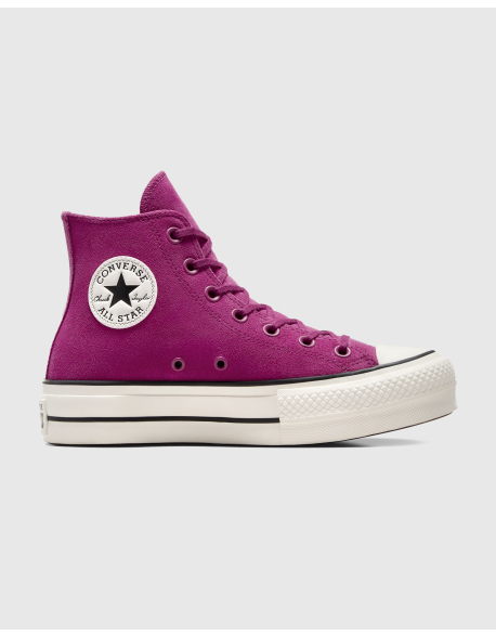 Chuck Taylor All Star Lift Platform Suede Viola Donna