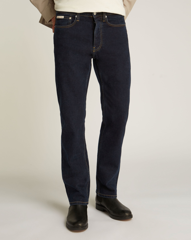 Standard Straight Jeans Blu Uomo