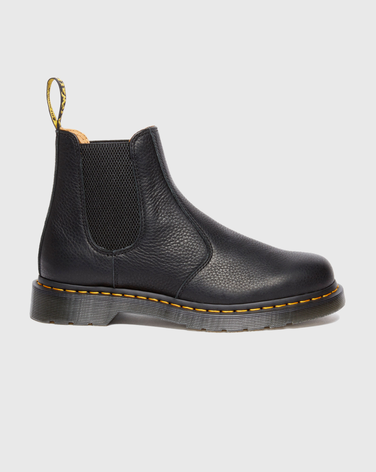 Stivaletti Chelsea 2976 in Pelle Ambassador Nero Uomo