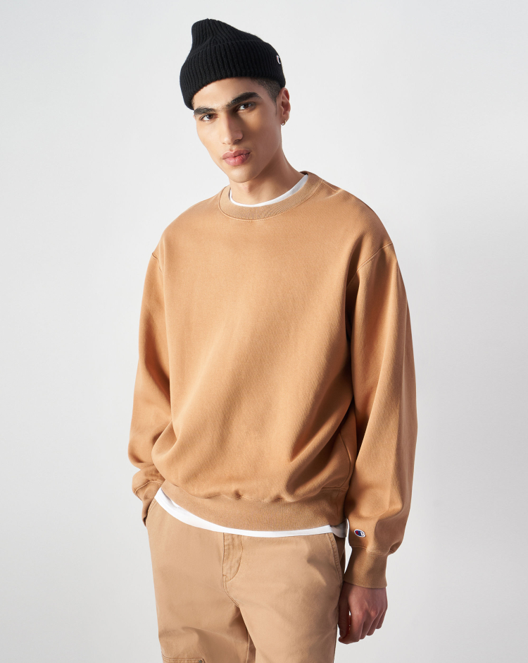 Felpa Heritage Marrone Uomo