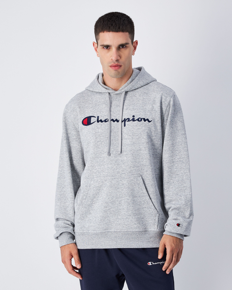 Felpa Con Cappuccio Icons Grigio Uomo