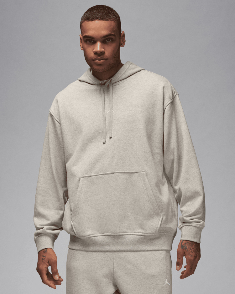 Felpa pullover con cappuccio Dri-FIT Grigio Uomo