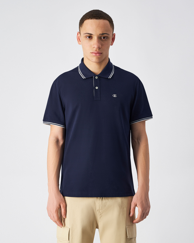 Polo Essential Blu Uomo